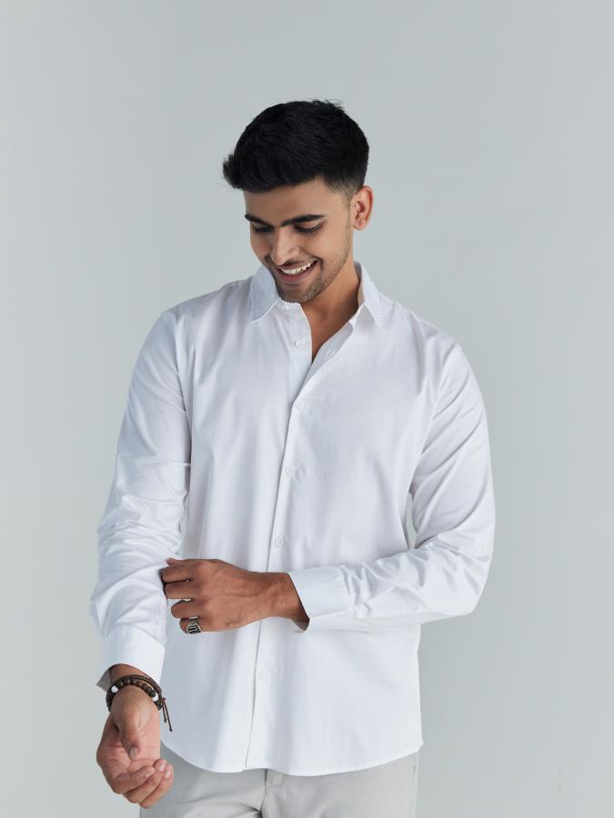 White Formal Shirt