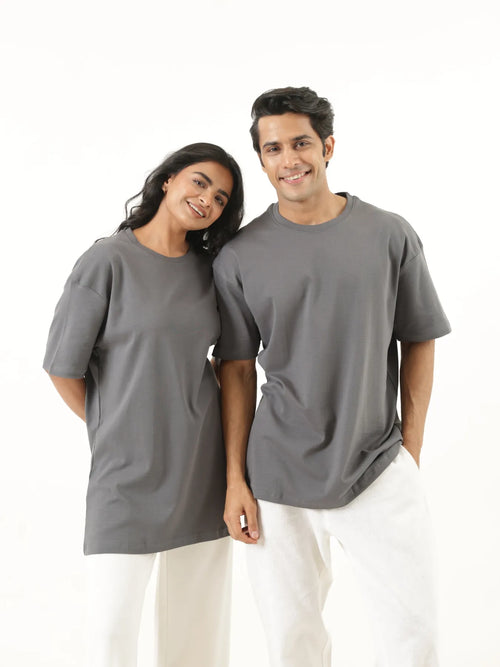Unisex German Grey Oversized T-shirt