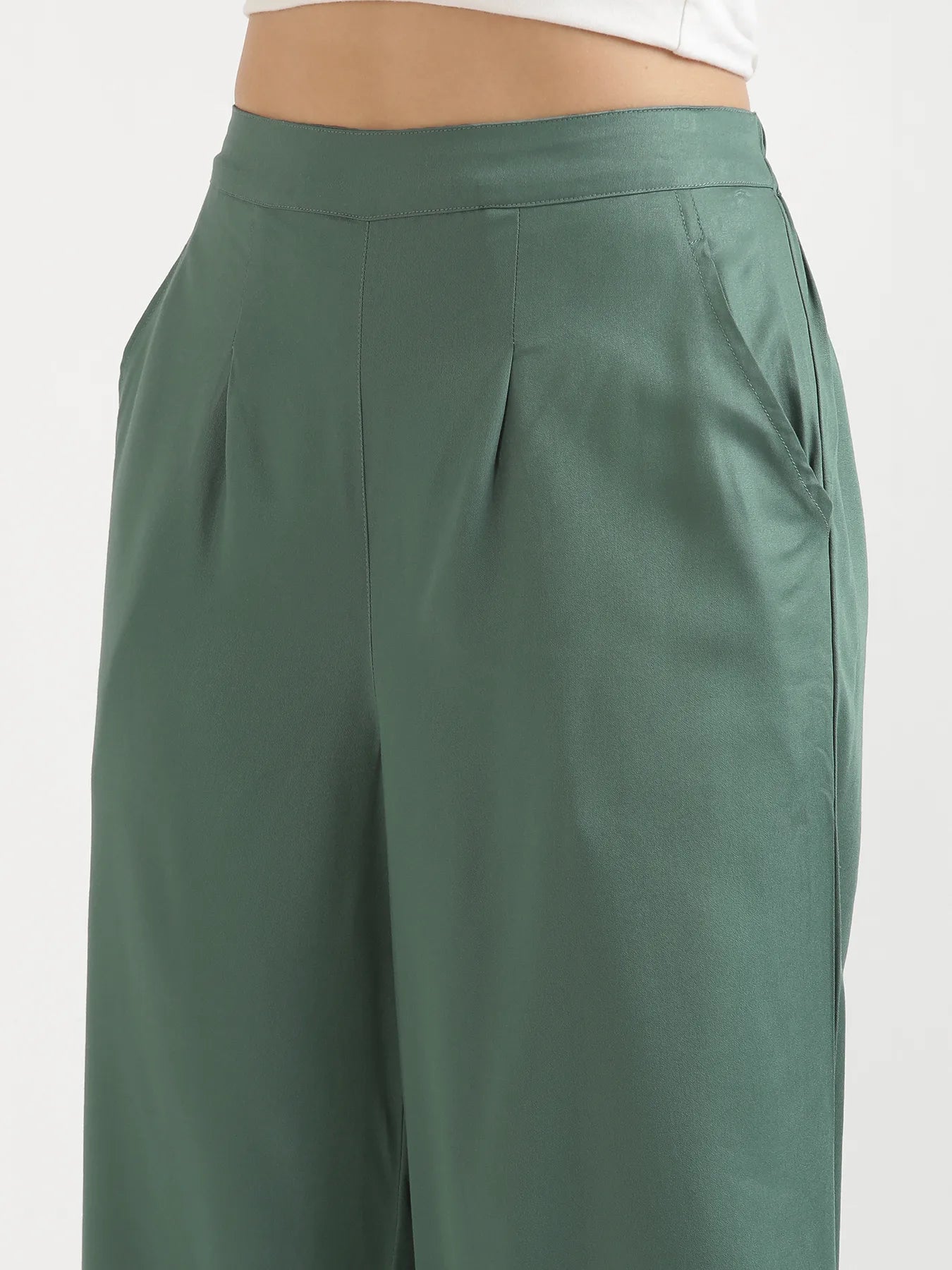 Women Jade Viscose Palazzo Pant