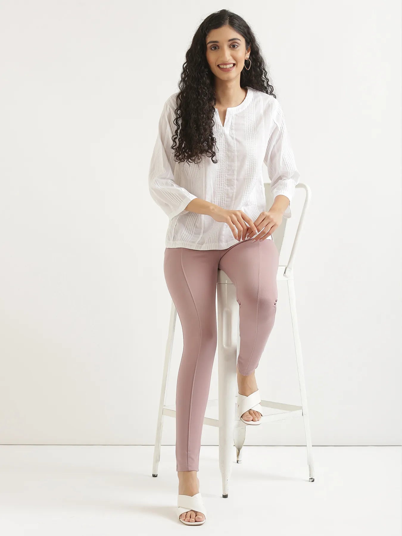 Women Ash 4-Way Stretchable Pants