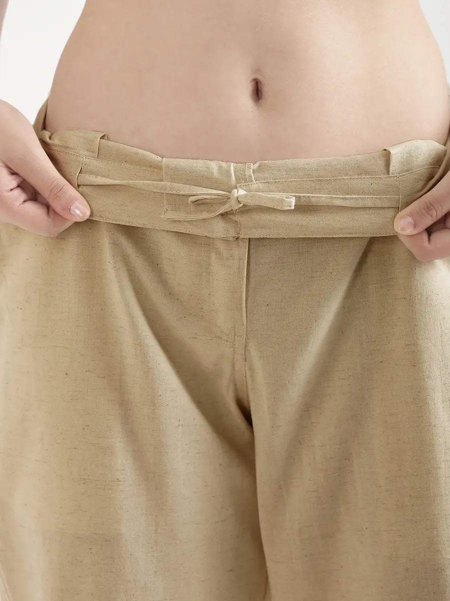 Women Fawn Airy Linen Straight Pants