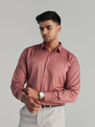 Rose Taupe Formal Shirt