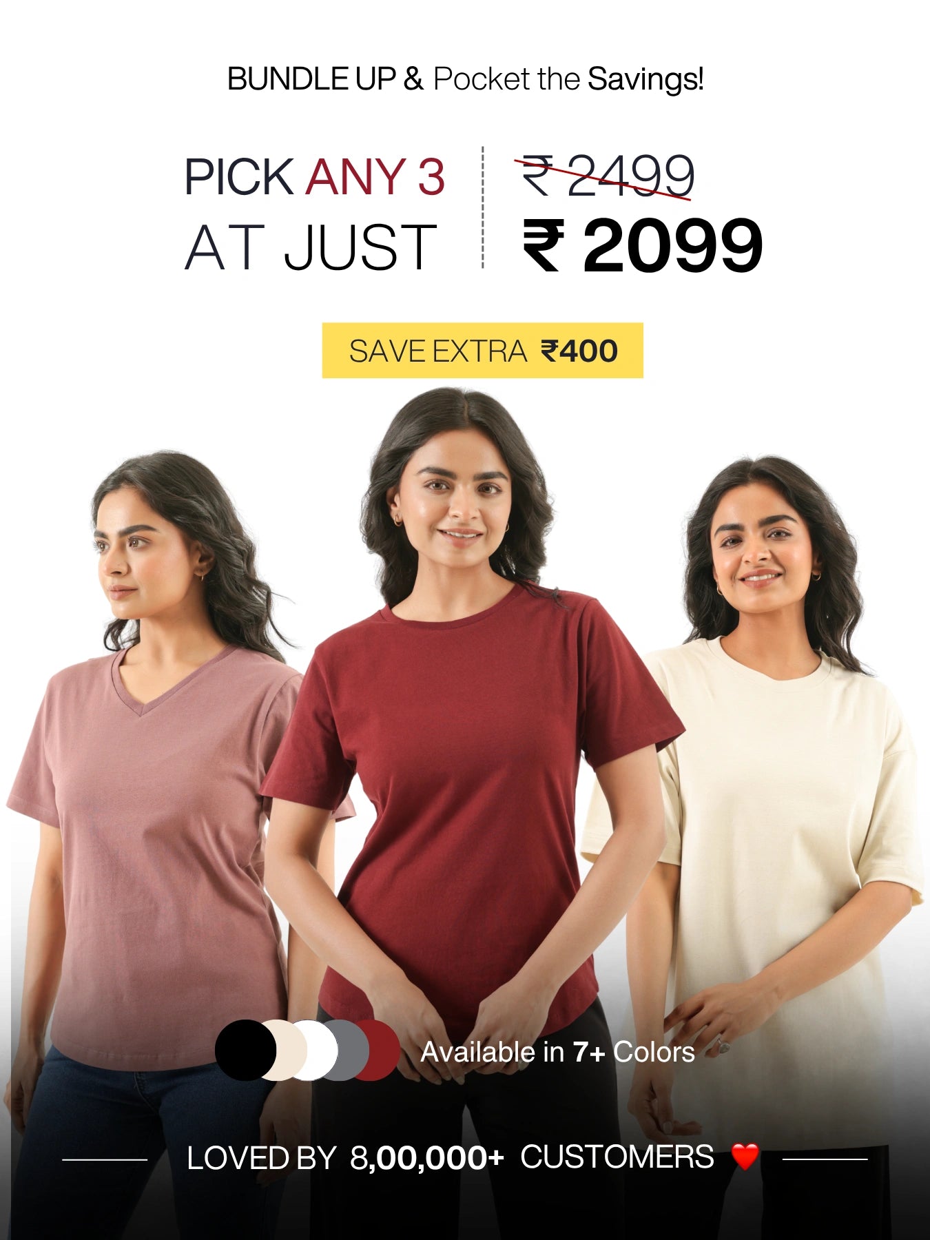 Pick Any 3 Women Knit Wears