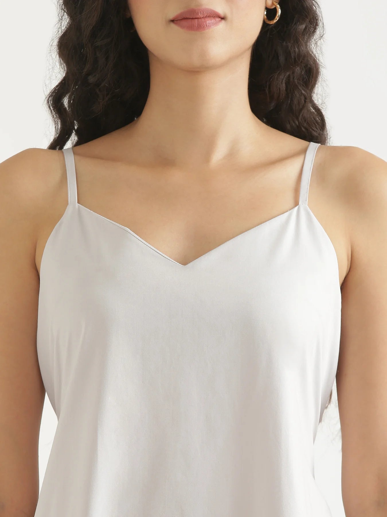 Women Grey Better Cotton Tier Dress