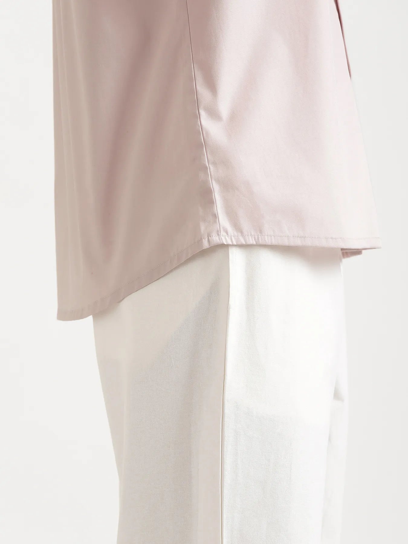 Men Mauve Pink Better Cotton Short Sleeve Shirt