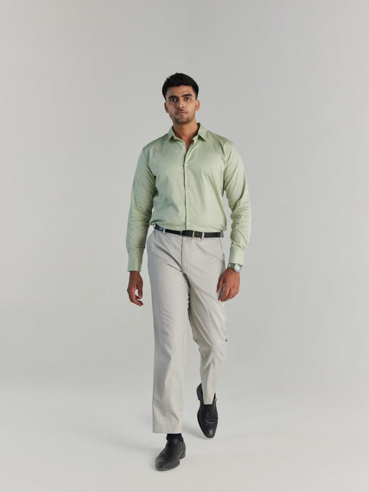 Men Mint Green Formal Shirt
