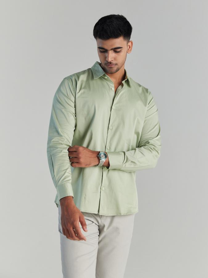 Mint Green Formal Shirt