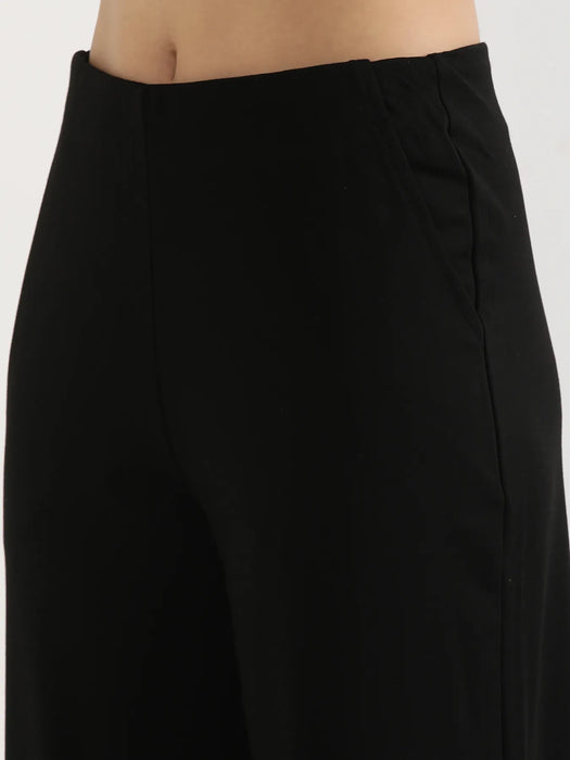 Women Black Wide Leg Pants