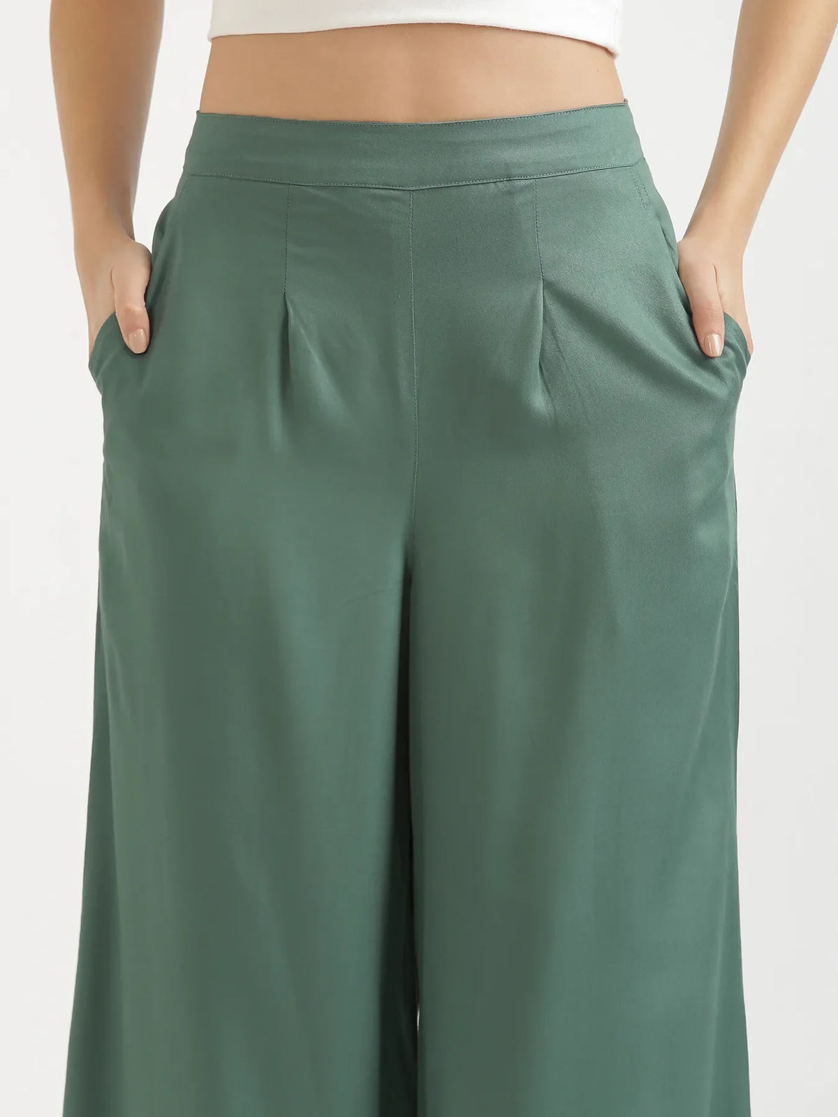 Pick Any 3 Women Viscose Palazzo Pant