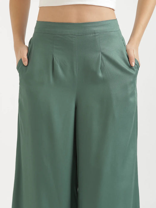 Women Jade Viscose Palazzo Pant