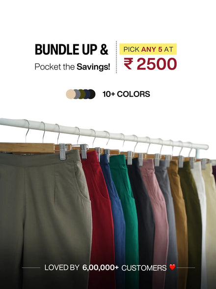 Pick Any 5 Women Cotton Pant