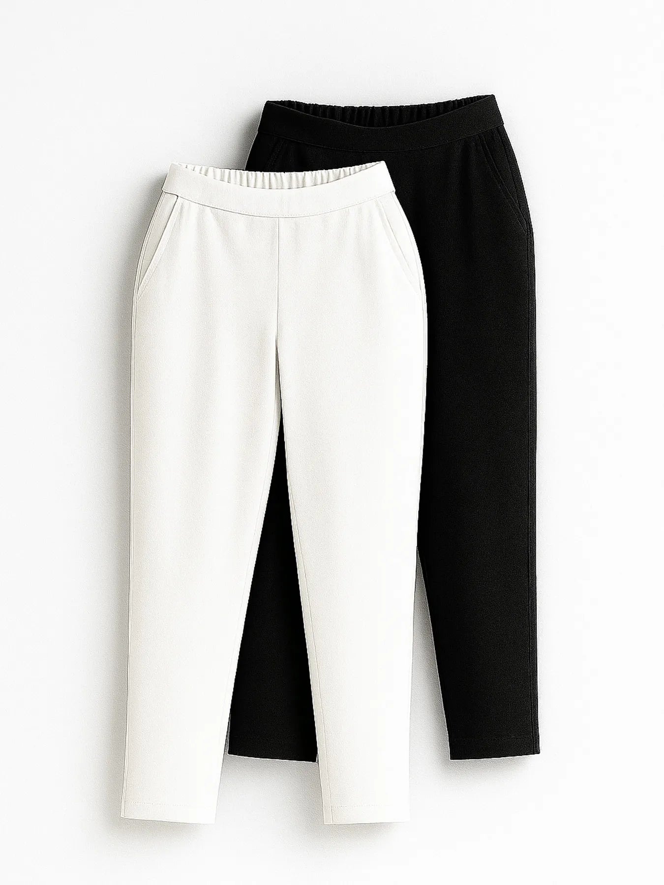 Black & White Cotton Pant