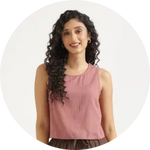Flowy Linen Crop Top