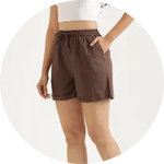 Flowy Linen Shorts