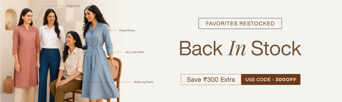 Back in Stock banner desktop