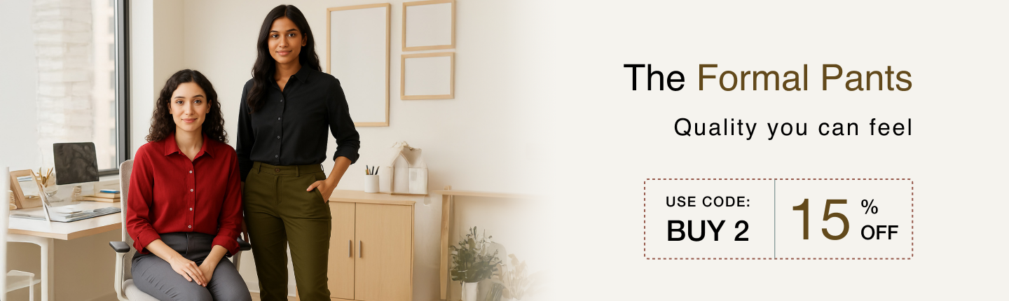 THE FORMAL PANTS banner desktop