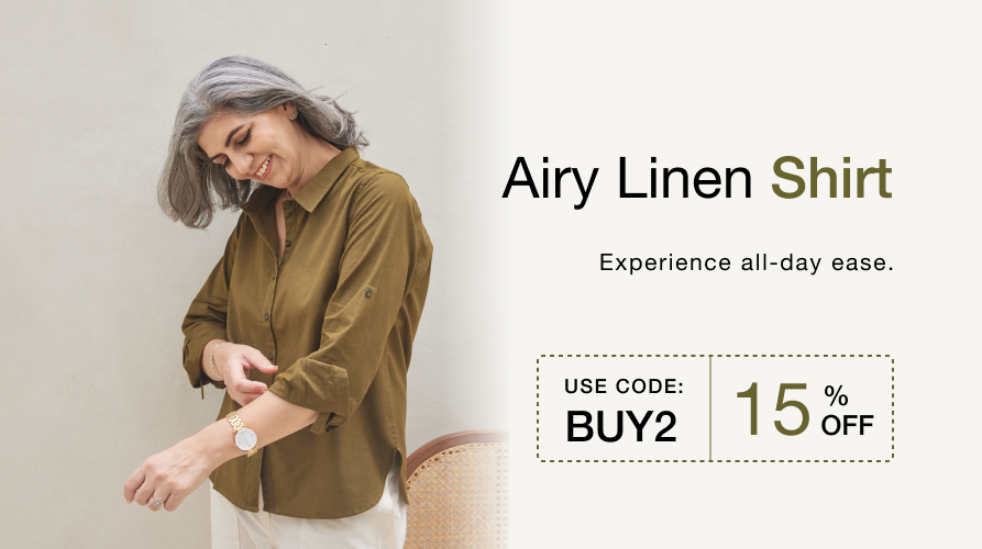 AIRY - LINEN SHIRTS banner mobile