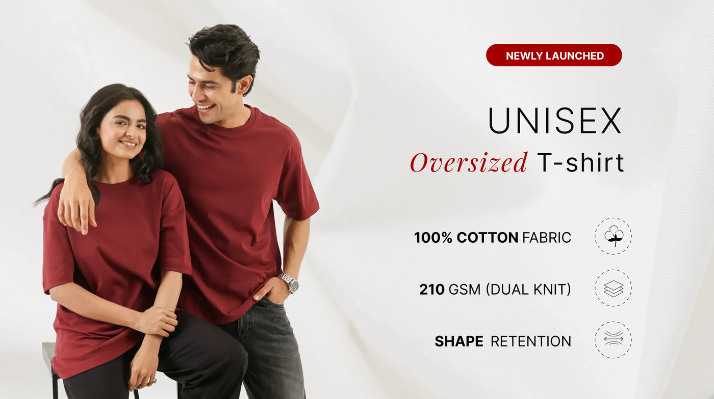 Unisex oversized T-shirts