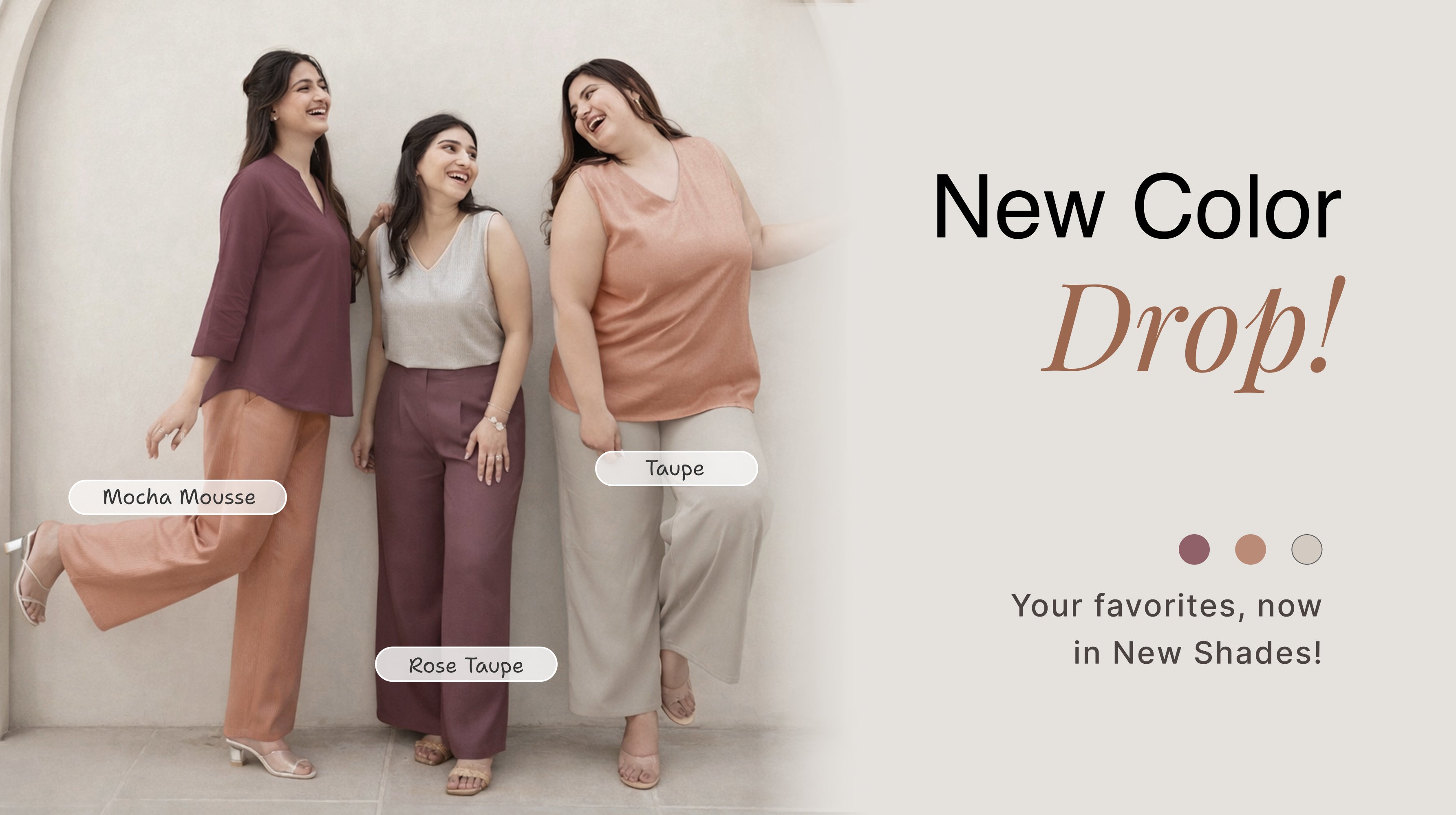 New Color Launch banner mobile