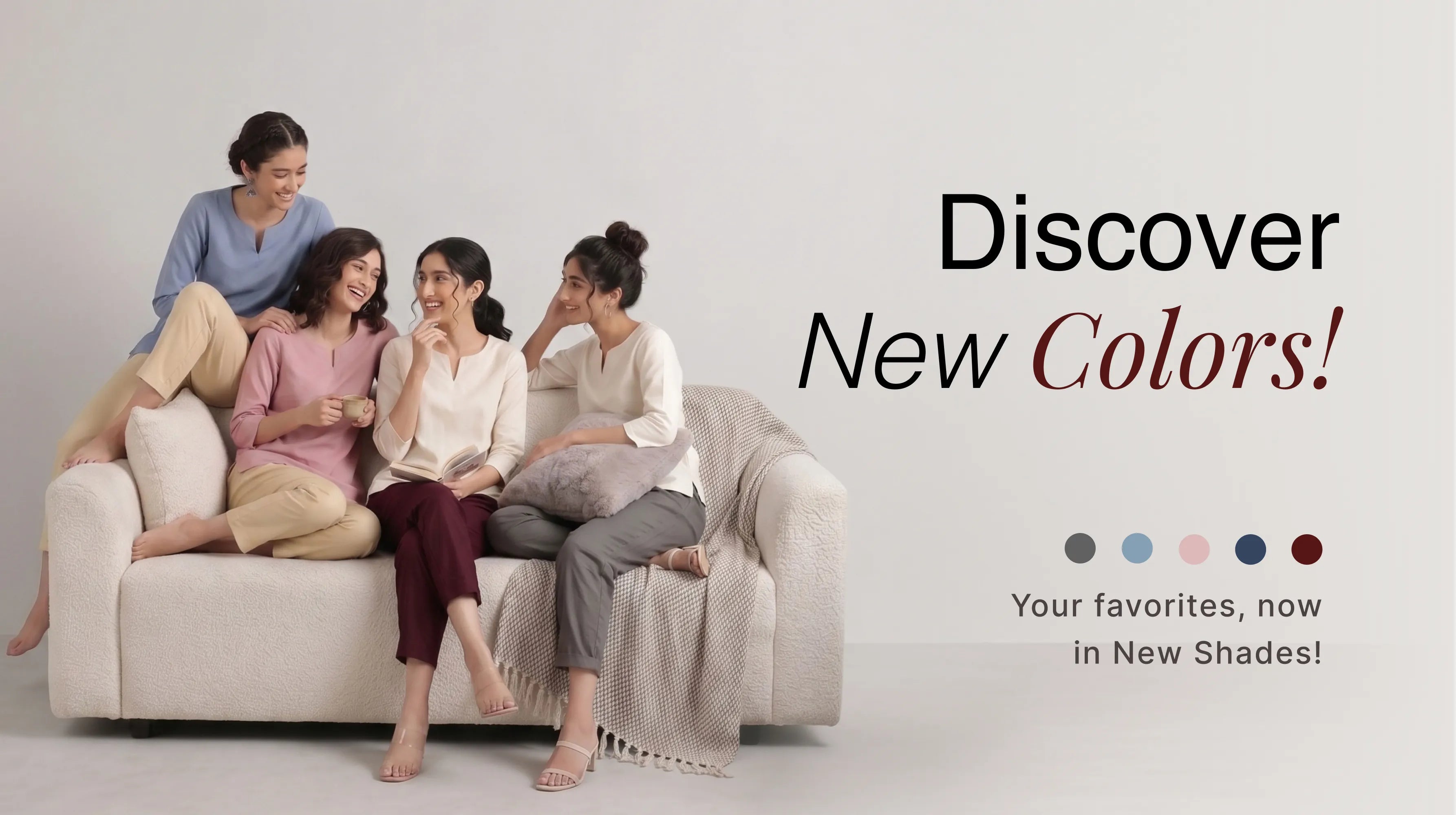 New Color Launch banner mobile
