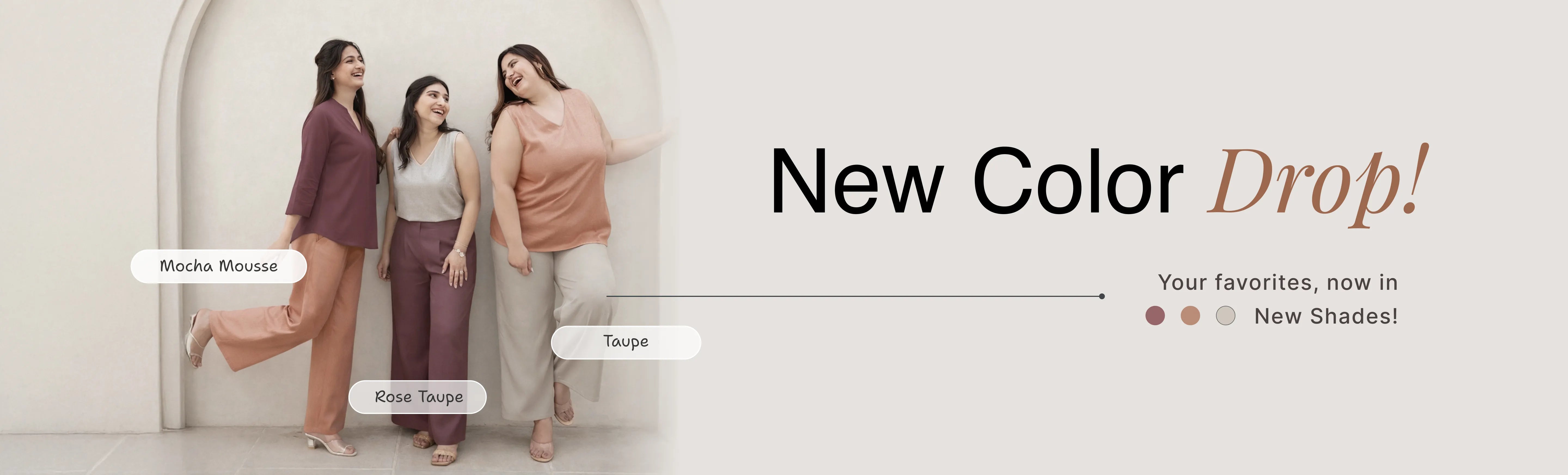 New Color Launch banner desktop