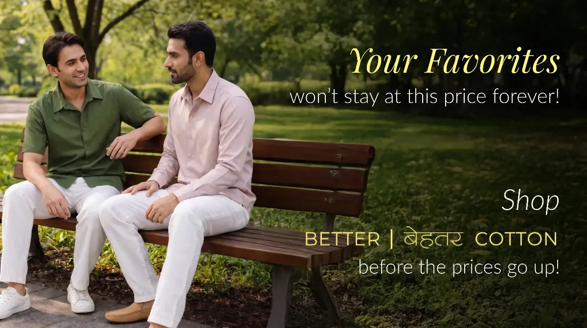 Men Better Cotton banner mobile