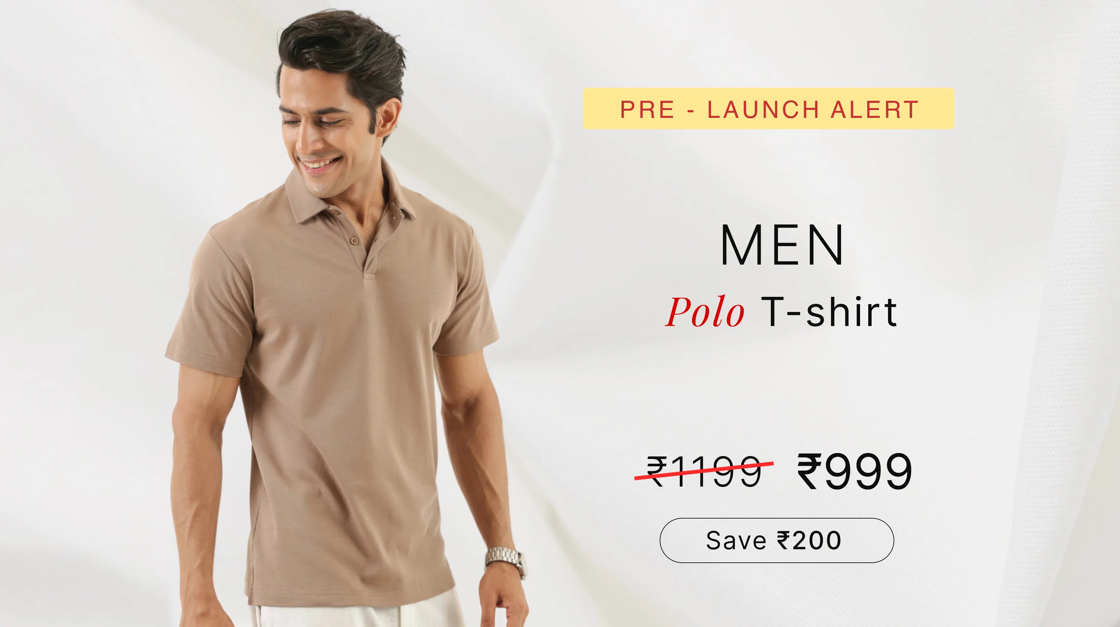 Men Polo T-shirts banner mobile