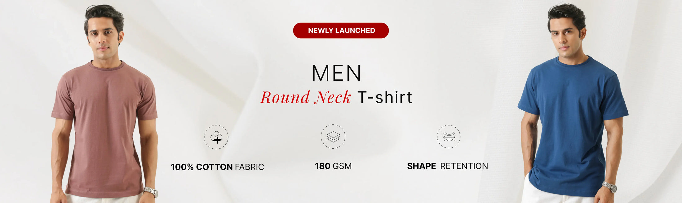 Men Round Neck T-shirts