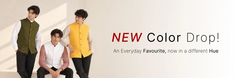 New Color Launch men banner