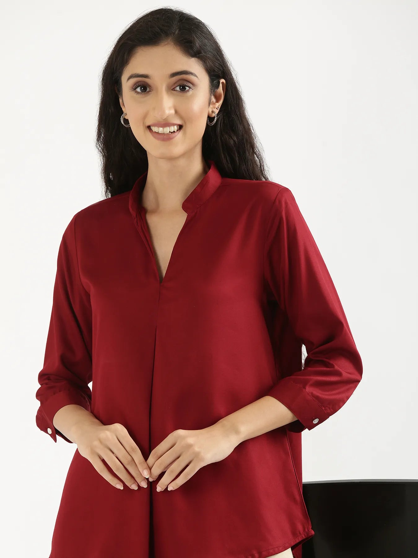 Pick Any 4 Women Viscose Pleated Top