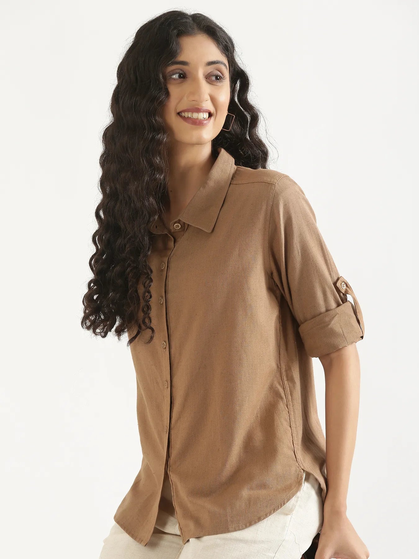 Pick Any 2 Women Airy-Linen Shirt