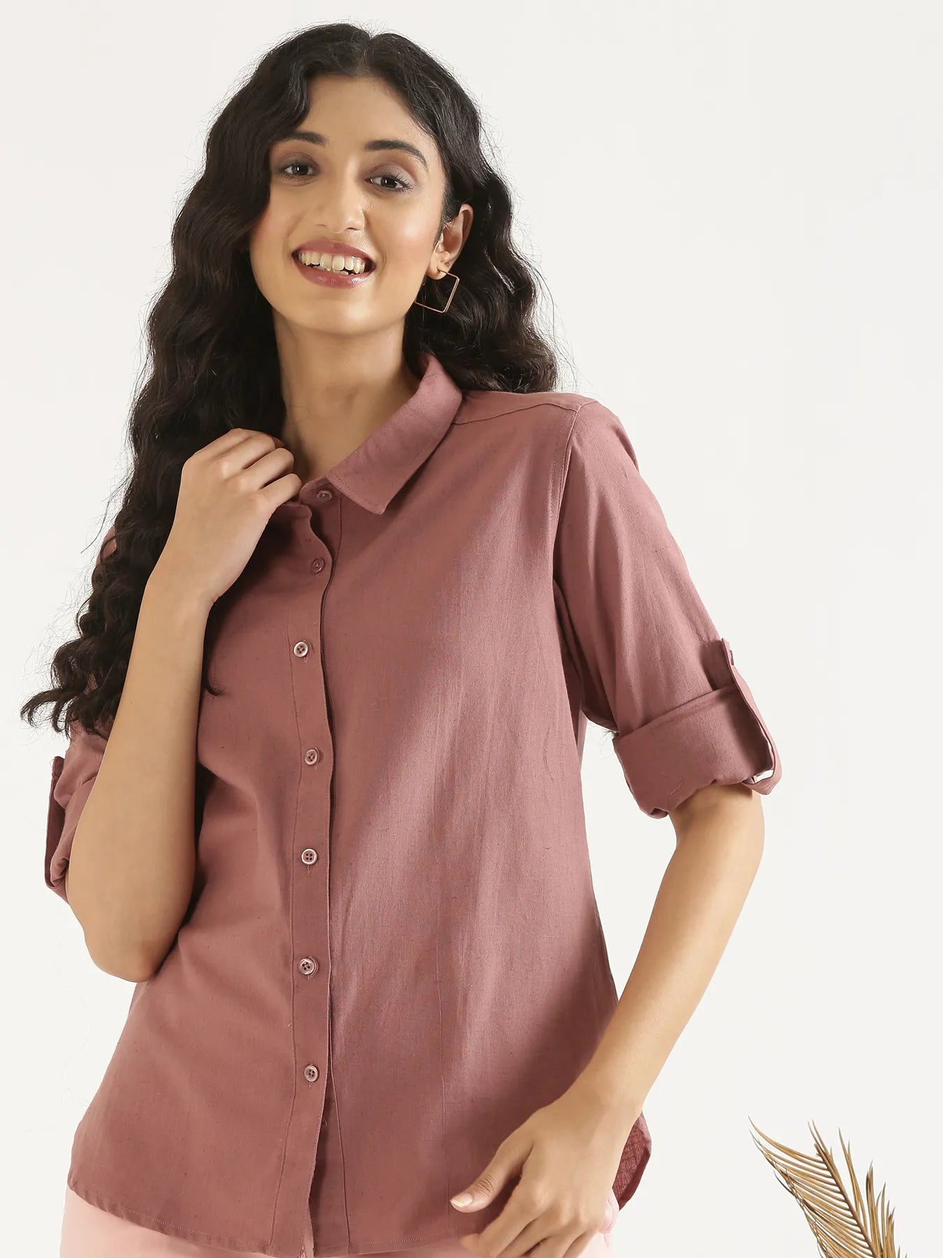 Pick Any 2 Women Airy-Linen Shirt
