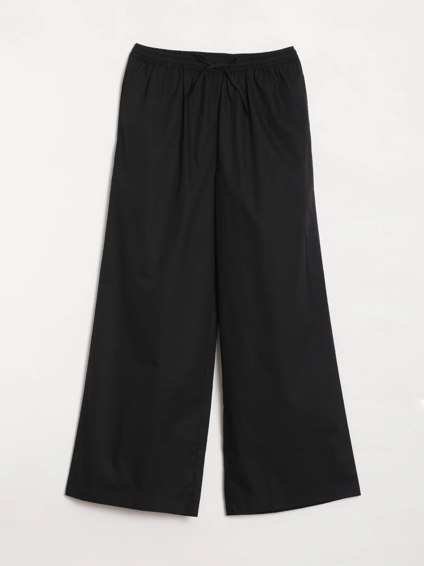 Women Black Better Cotton Casual Pant
