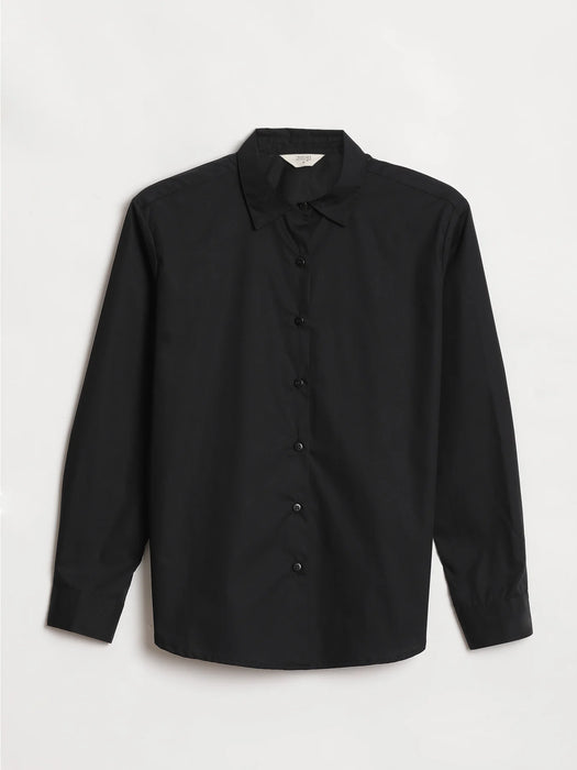 Women Black Better Cotton Everyday Shirt