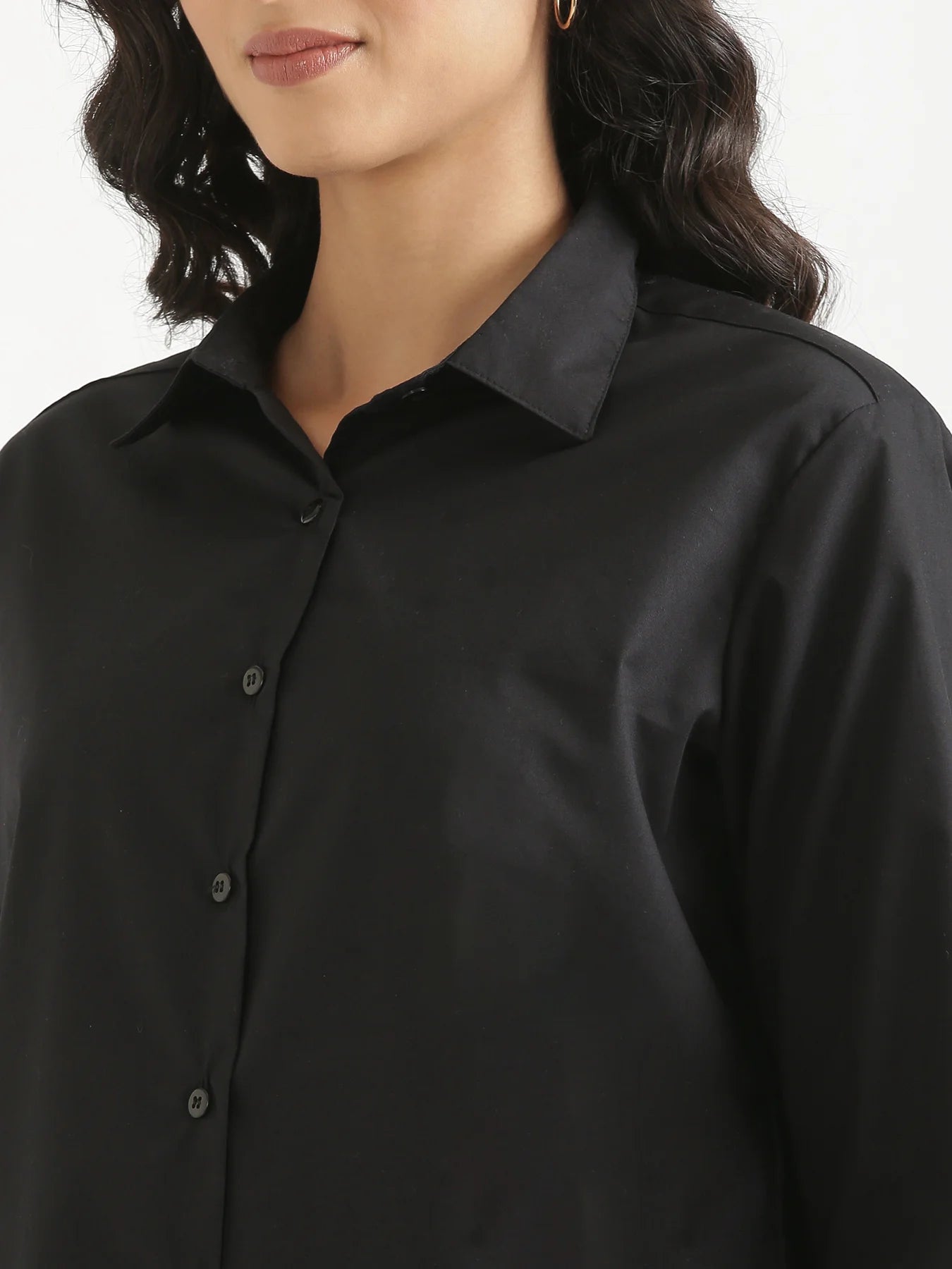 Women Black Better Cotton Everyday Shirt