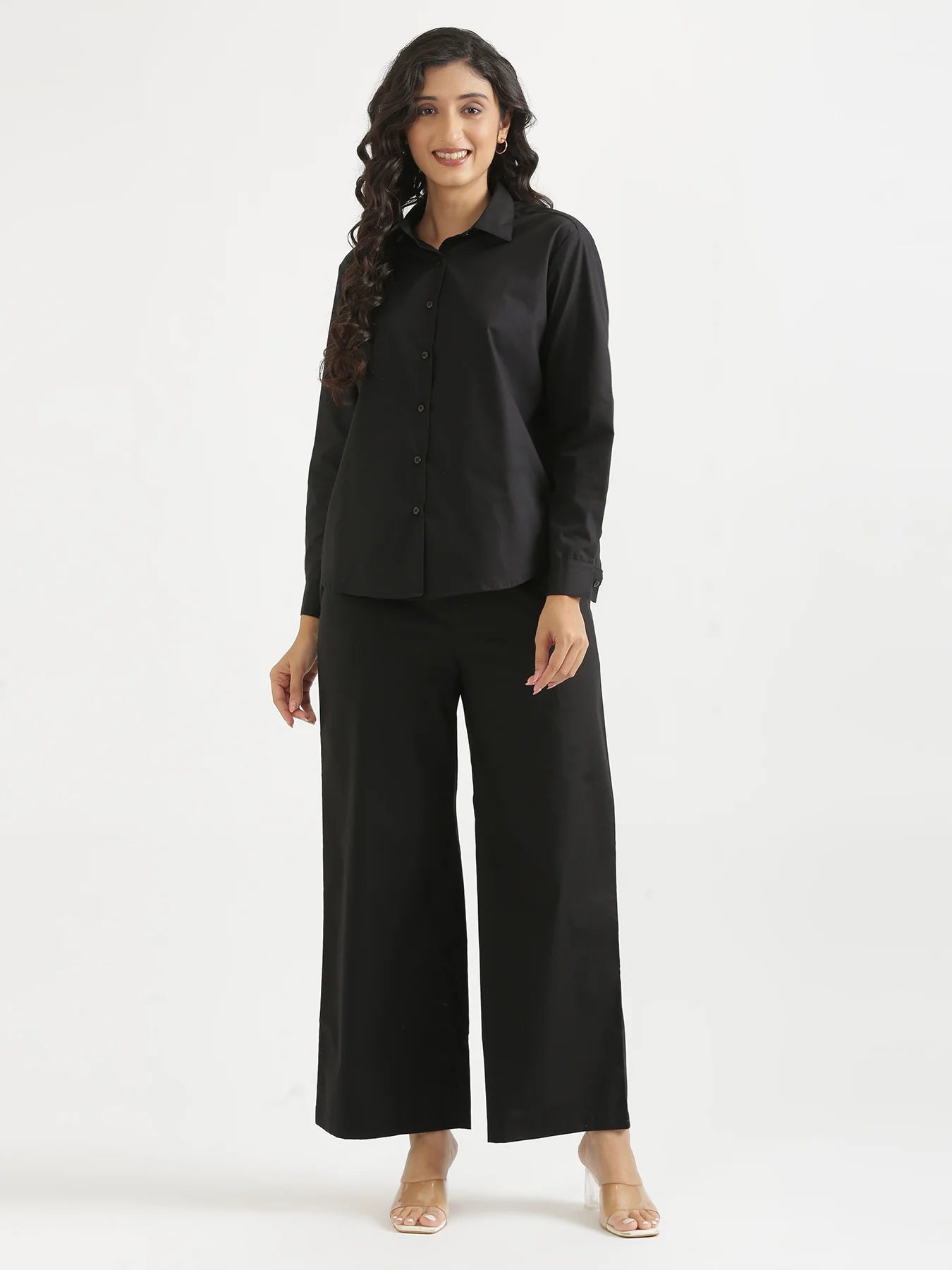 Women Black Better Cotton Everyday Shirt