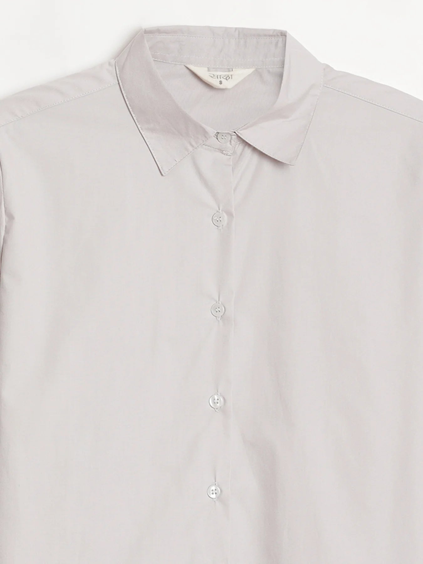 Women Grey Better Cotton Everyday Shirt