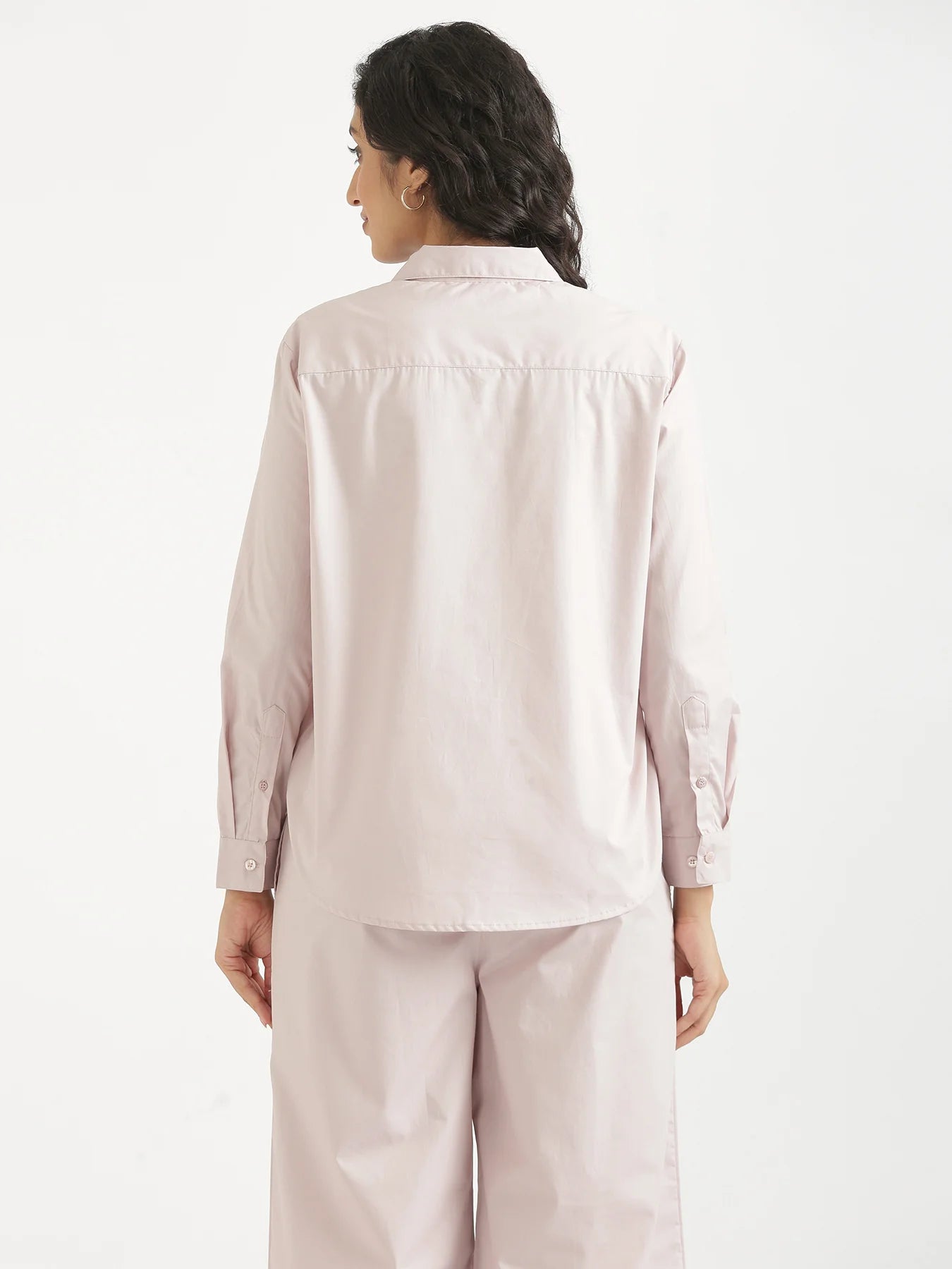 Women Mauve Pink Better Cotton Everyday Shirt