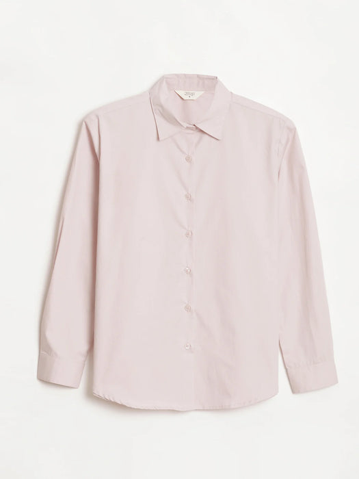 Women Mauve Pink Better Cotton Everyday Shirt