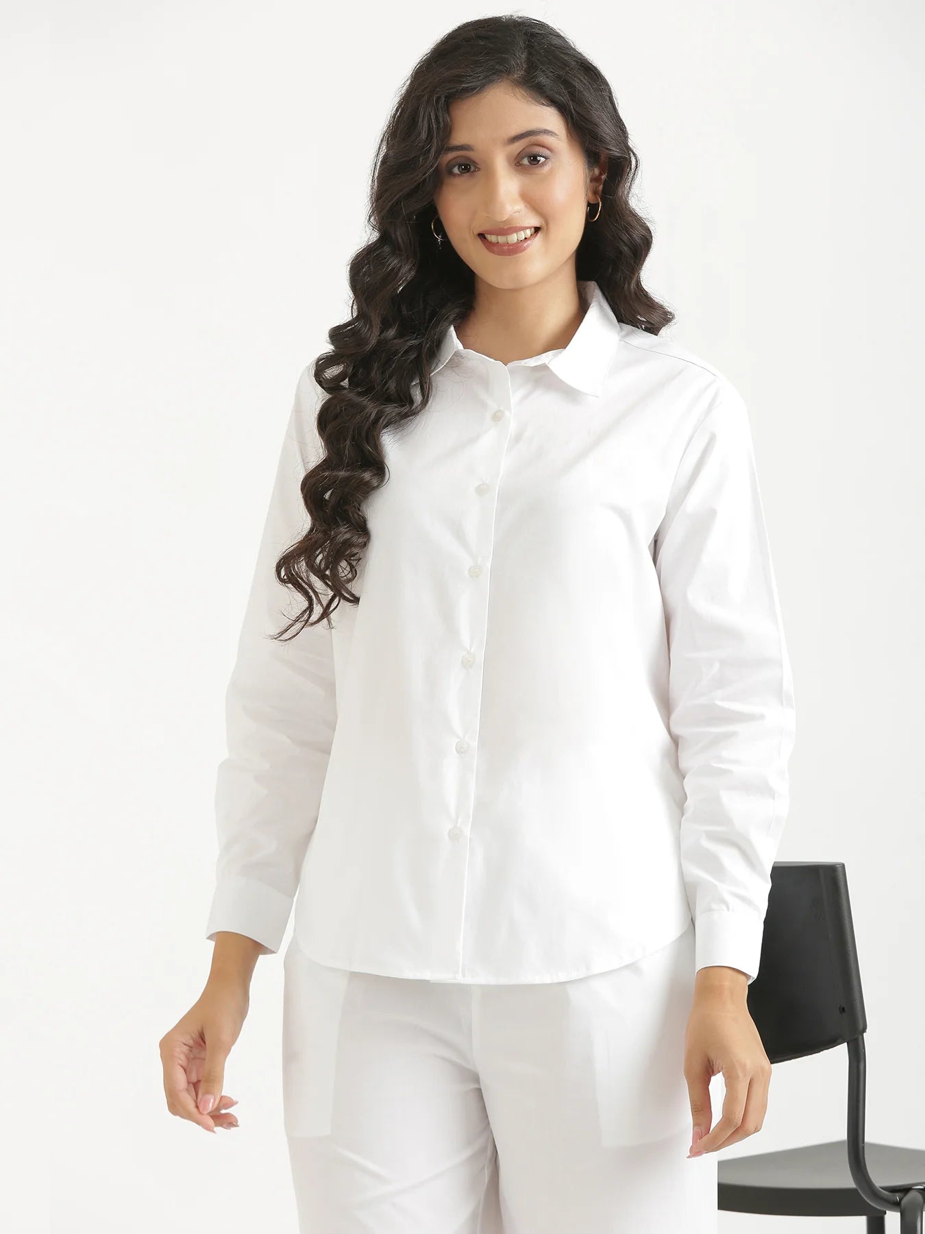 Women White Better Cotton Everyday Shirt