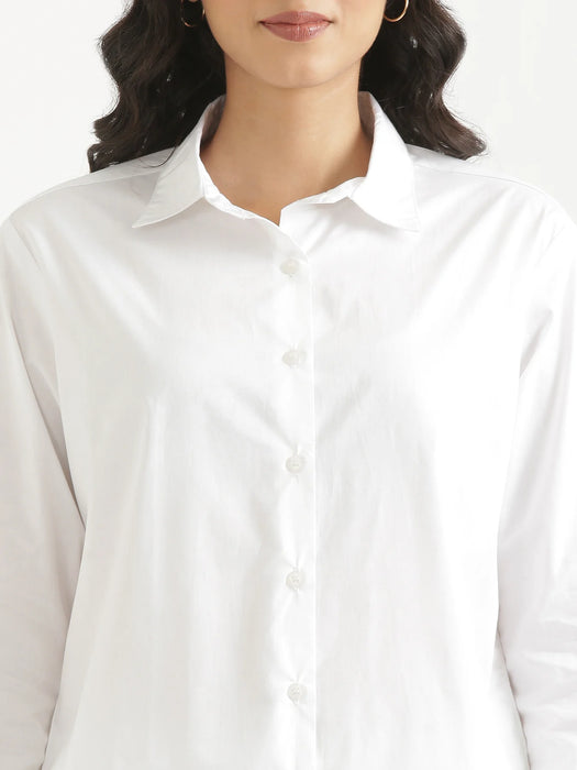 Women White Better Cotton Everyday Shirt