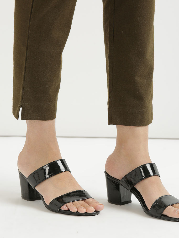 Olive Green Cotton Pant