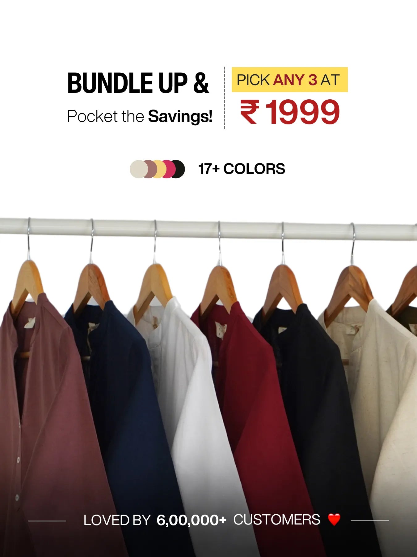 Pick Any 3 Women Airy Linen Short Kurta