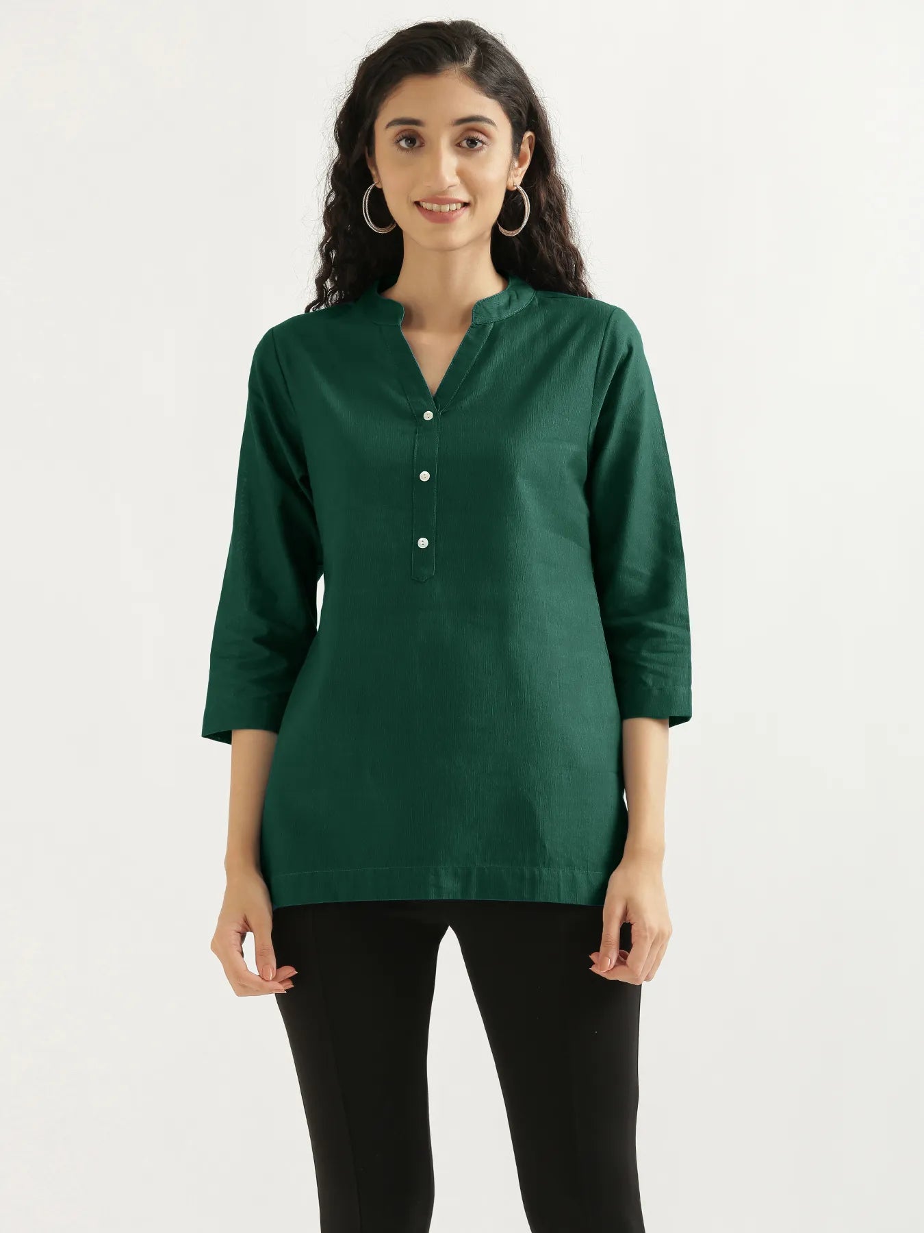 Pick Any 4 Women Airy Linen Short Kurta