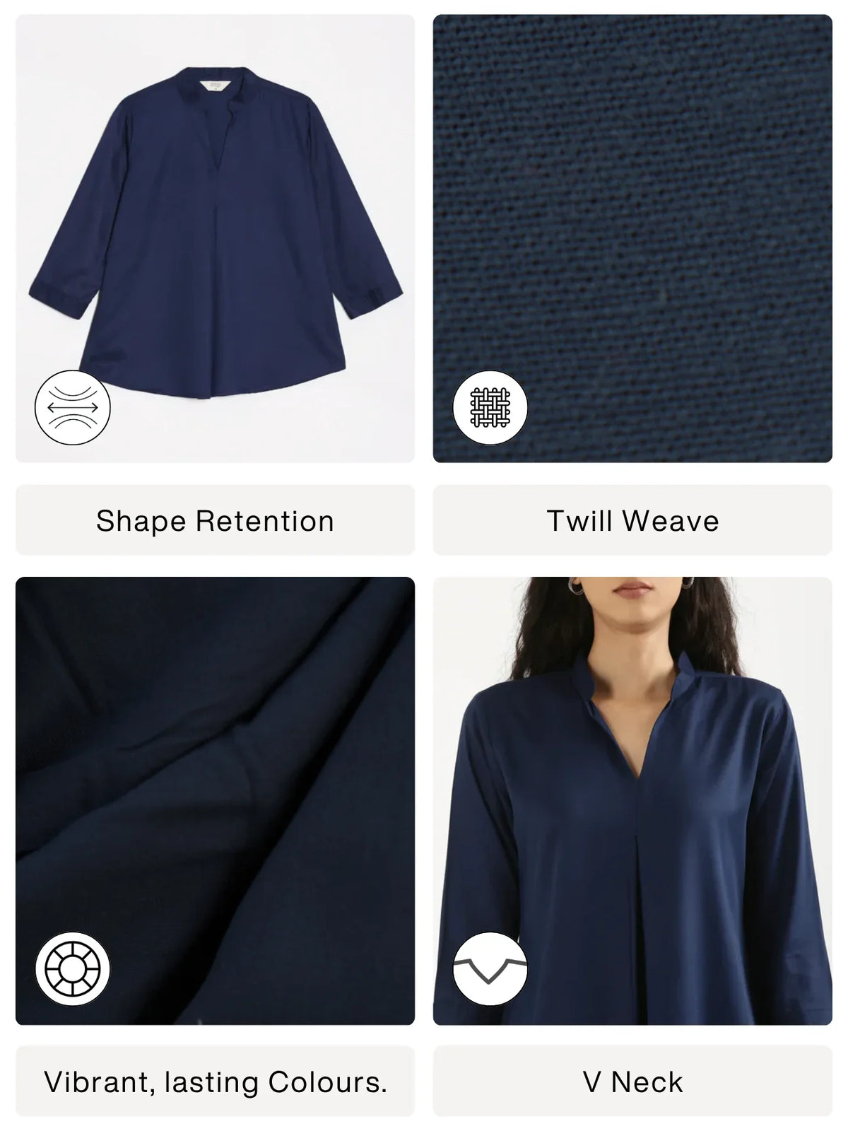 Pick Any 3 Women Viscose Pleated Top