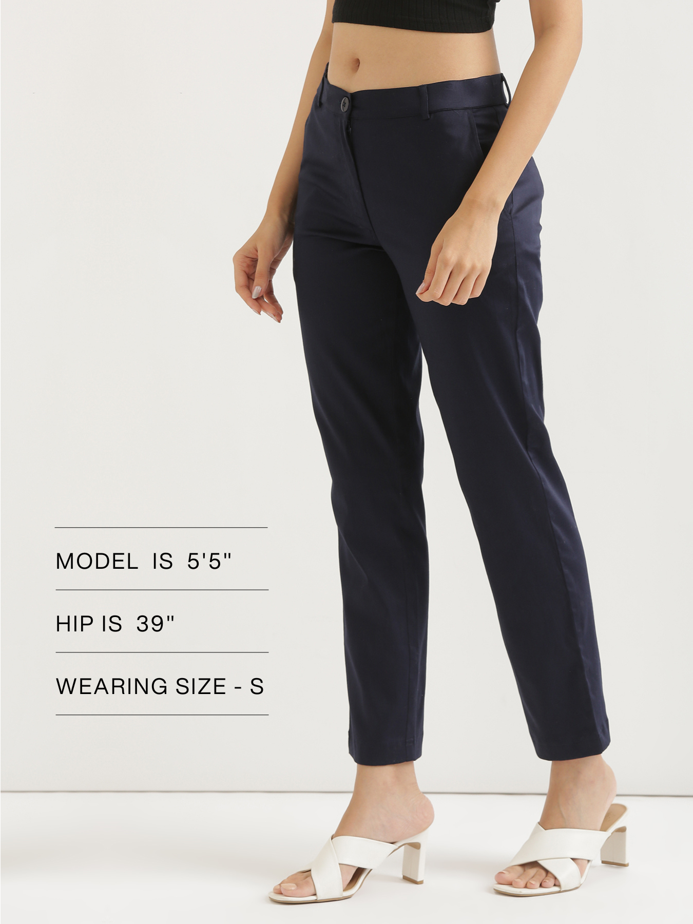 Navy Blue Formal Pant