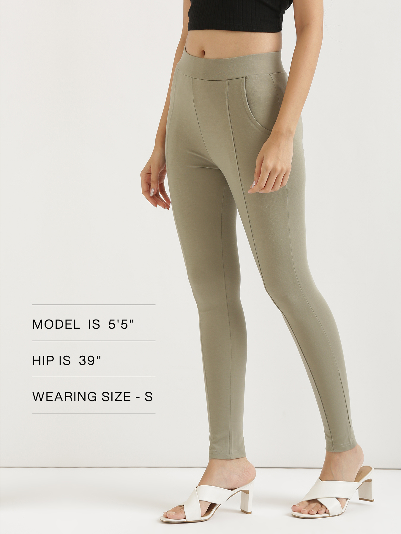 Mint Green 4-Way Stretchable Pants