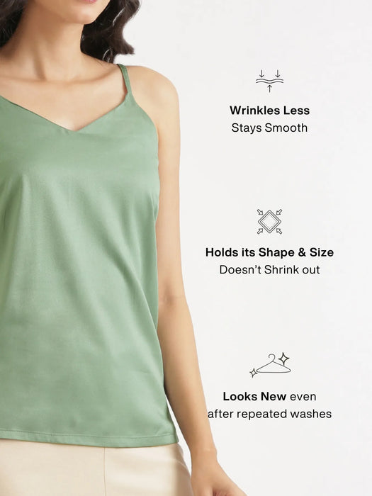 Women Jade Flowy Camisole Top