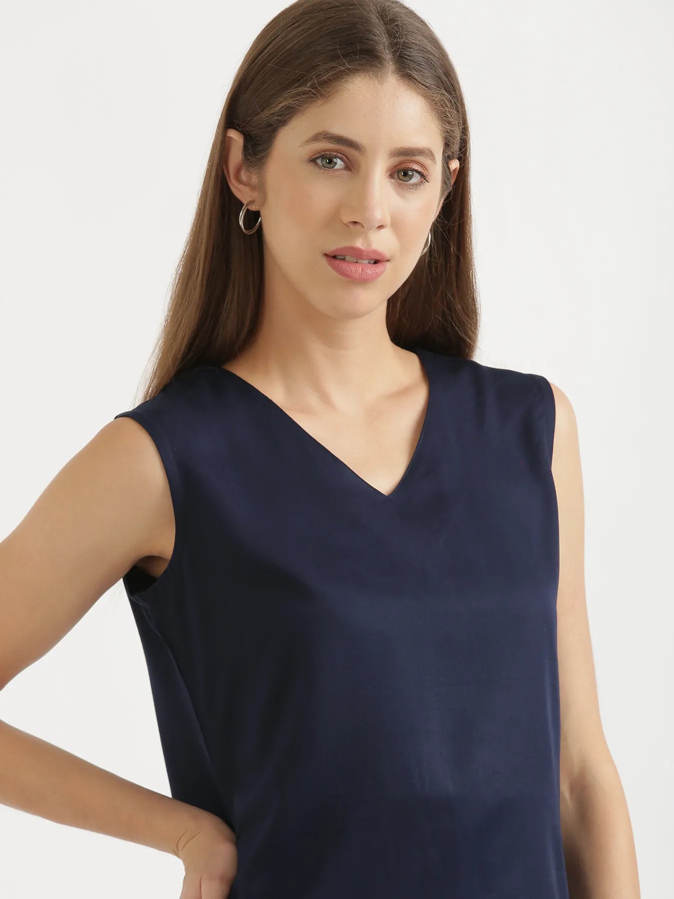 Pick Any 2 Women V-Neck Sleeveless Top