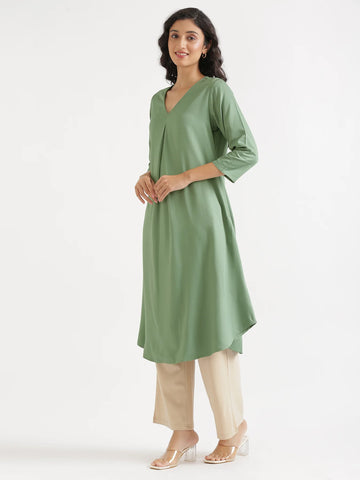 Flowy Pleated Kurta